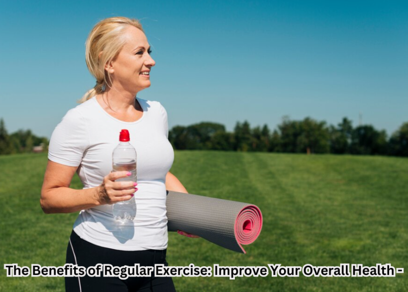 Happy woman jogging outdoors, reaping the benefits of regular exercise."